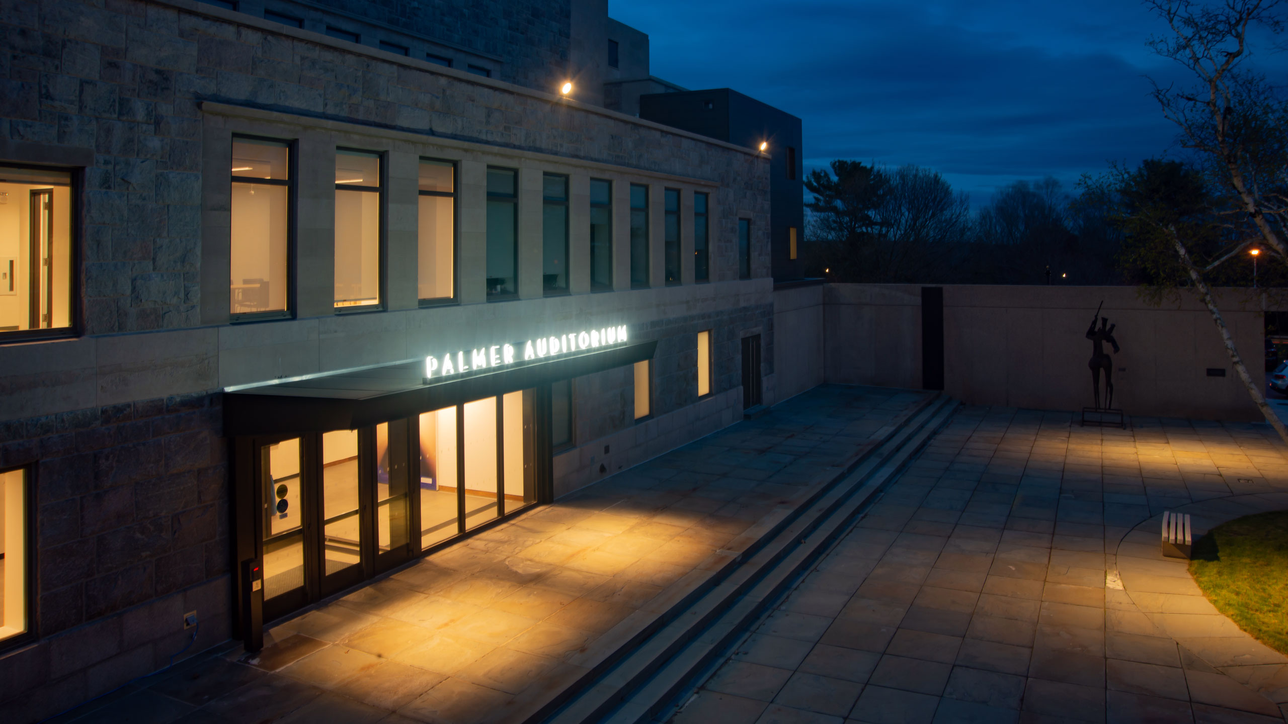 Athey Center Castle Court Entry