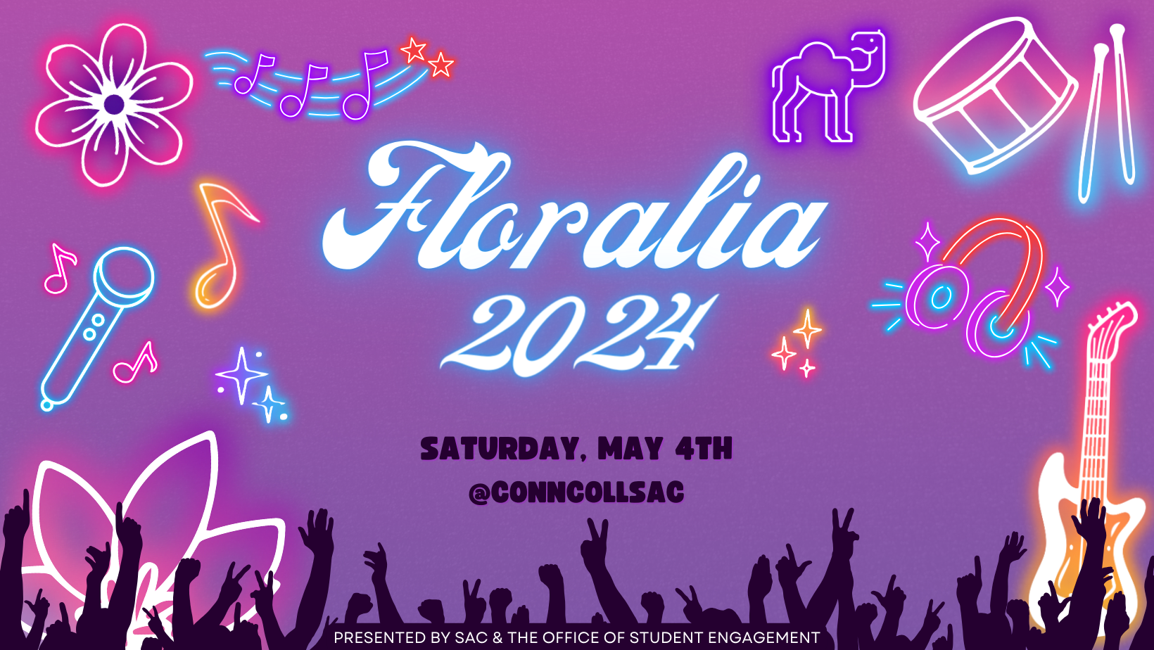 Floralia 2024 Schedule of Events