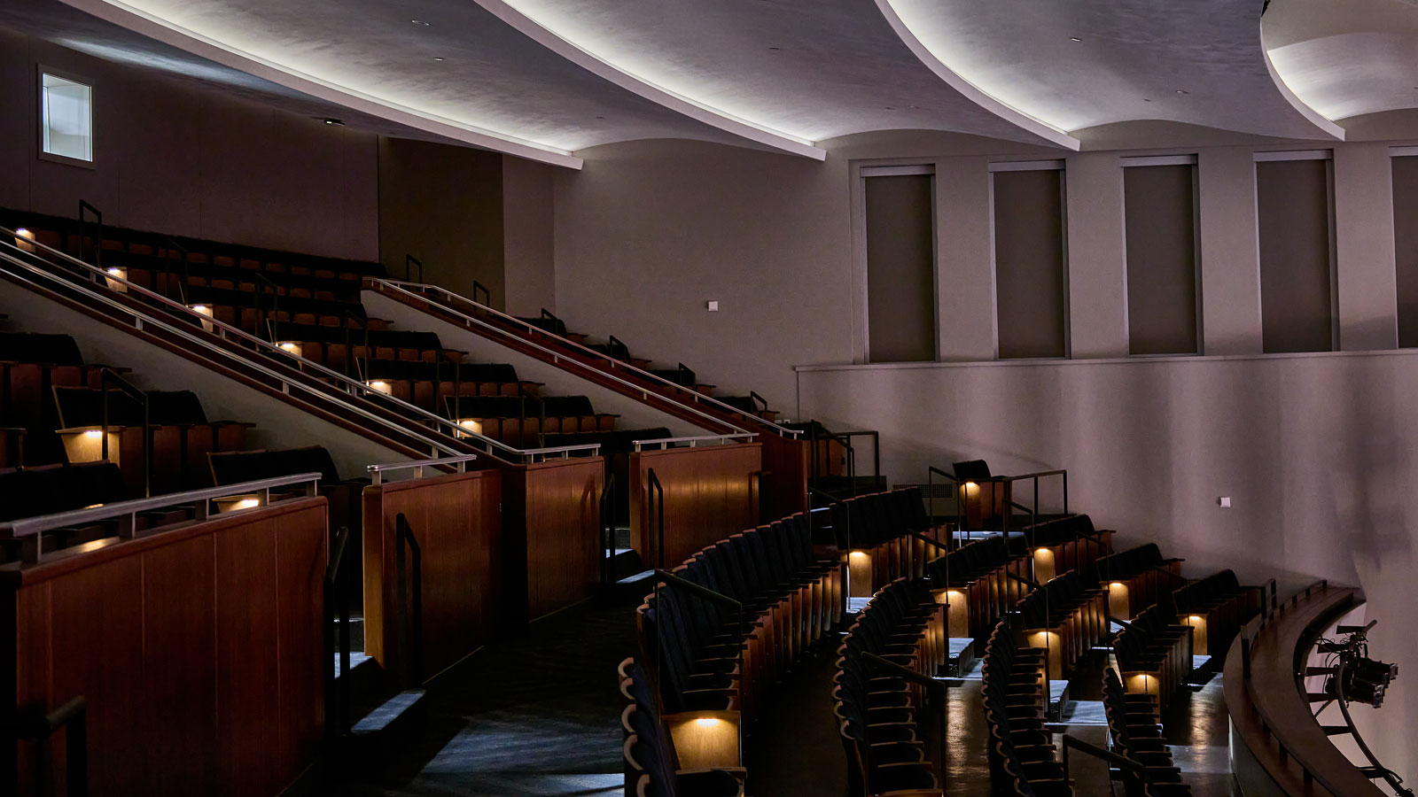 Seating in Palmer Auditorium