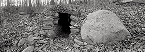 Ted Hendrickson “Gungywamp Chamber One, Groton, CT,” Pigmented Inkjet Print 11 x 30.5 inches, 2010