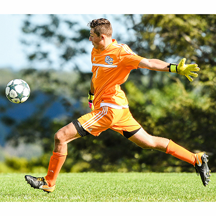 All-American goalkeeper AJ Marcucci '21 is among the 45 Camel student-athletes selected to the NESCAC Fall All-Academic Team. 

