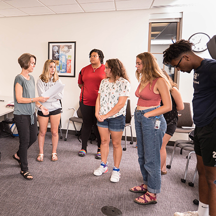 Dean of Institutional Equity and Inclusion John McKnight and Professor of Psychology Audrey Zakriski are teaching a first-year seminar course, 