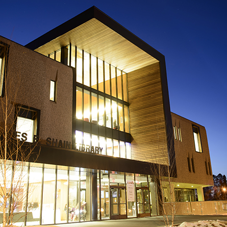 The Academic Resource Center, which hosts Fast Forward, is located in Shain Library