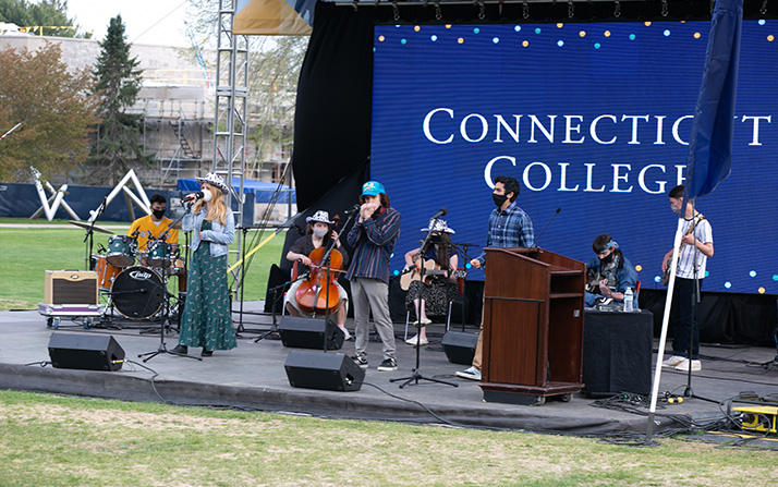 Bands performing at the Big Announcement 