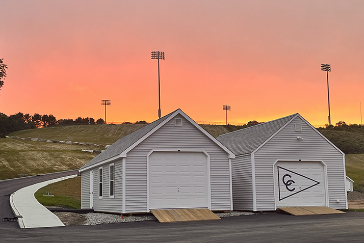 The new rowing houses