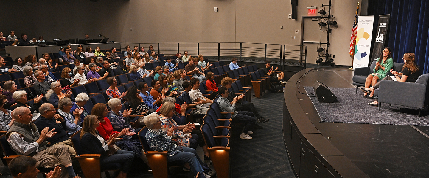 Mona Hanna-Attisha speaks at One Book One Region.