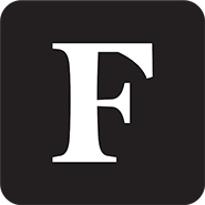 The logo for Forbes