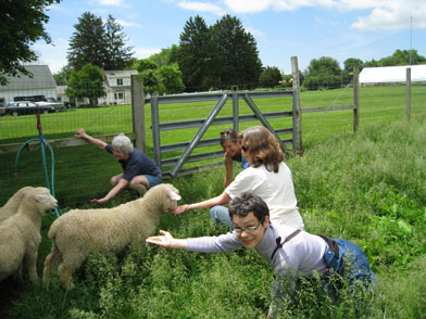 Wild Ones chapter members at White Gate Farm in East Lyme, CT.